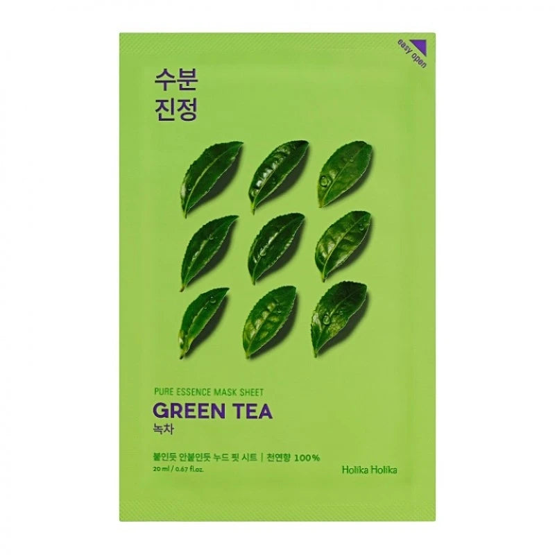 Masca cu ceai verde Pure Essence, 20 ml, Holika Holika&nbsp;